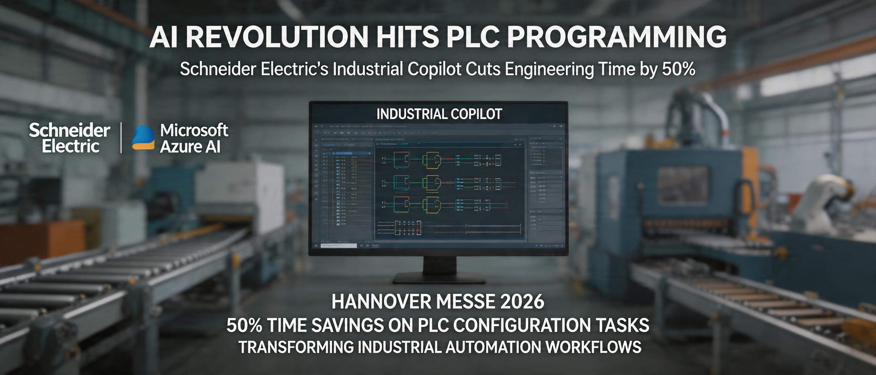 AI Revolution Hits PLC Programming: Schneider Electric's Industrial Co