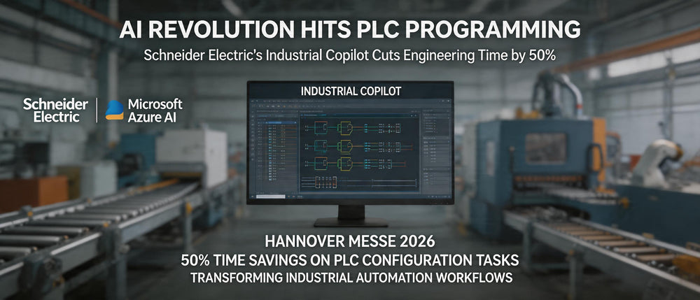 AI Revolution Hits PLC Programming: Schneider Electric's Industrial Copilot Cuts Engineering Time by 50%