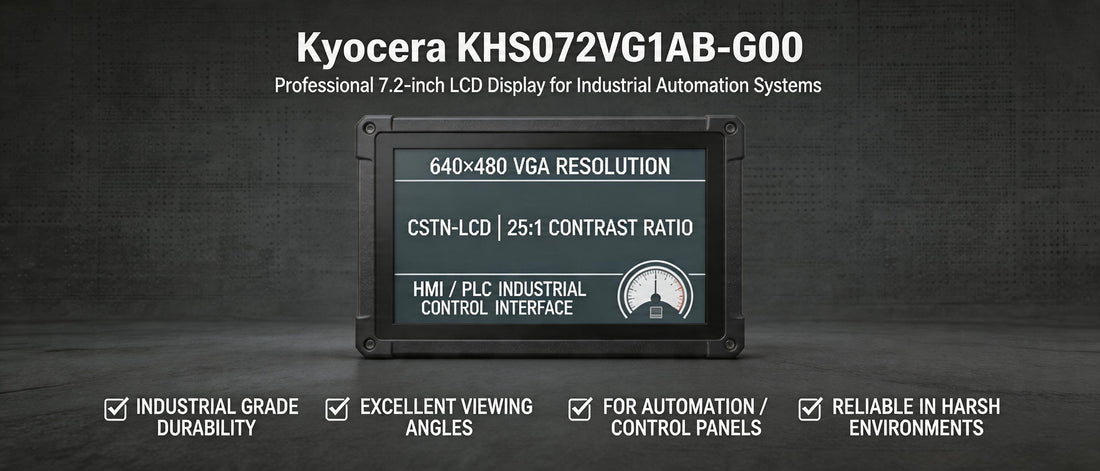 Kyocera KHS072VG1AB-G00: Professional 7.2-inch LCD Display for Industrial Automation Systems