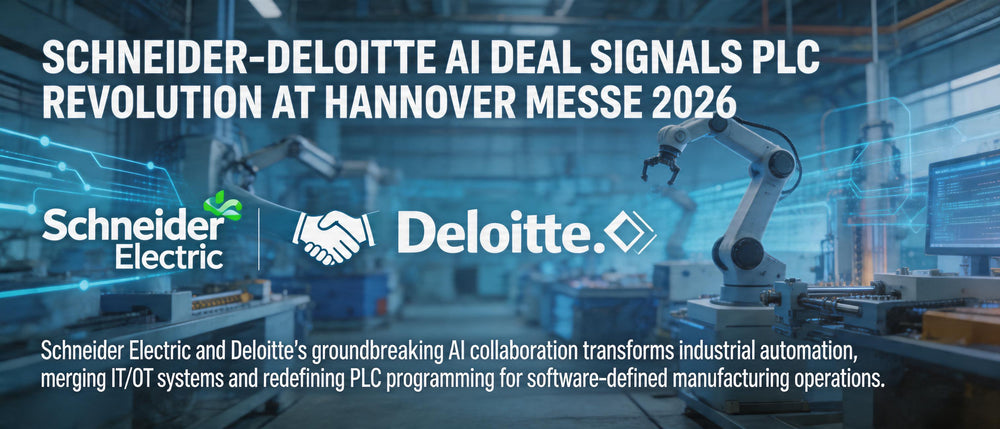 Schneider-Deloitte AI Deal Signals PLC Revolution at Hannover Messe 2026