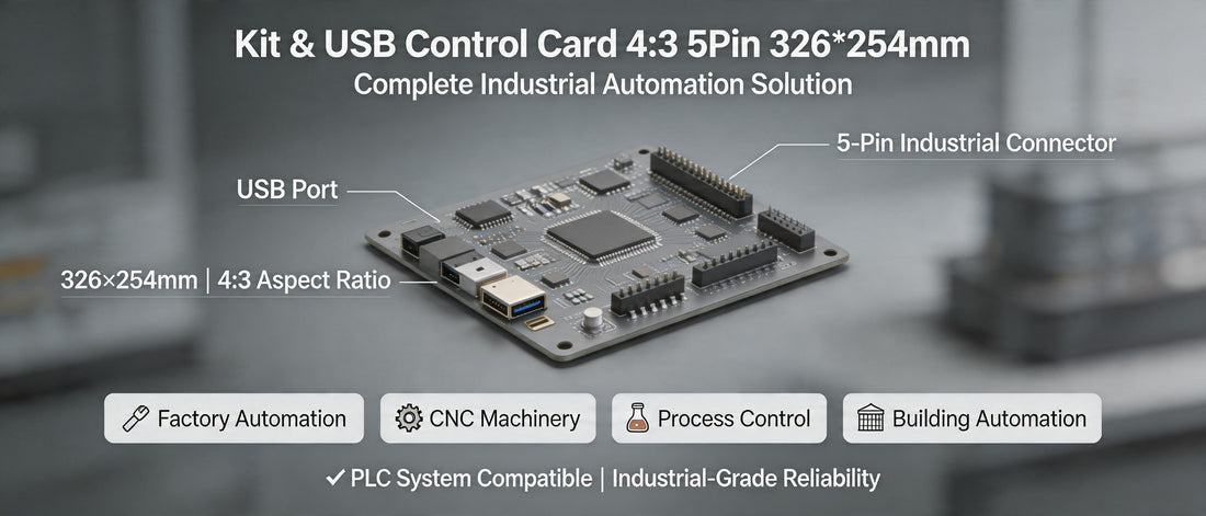 Kit & USB Control Card 4:3 5Pin 326*254mm - Complete Industrial Automation Solution