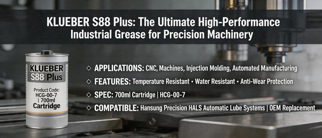 KLUEBER S88 Plus: The Ultimate High-Performance Industrial Grease for Precision Machinery