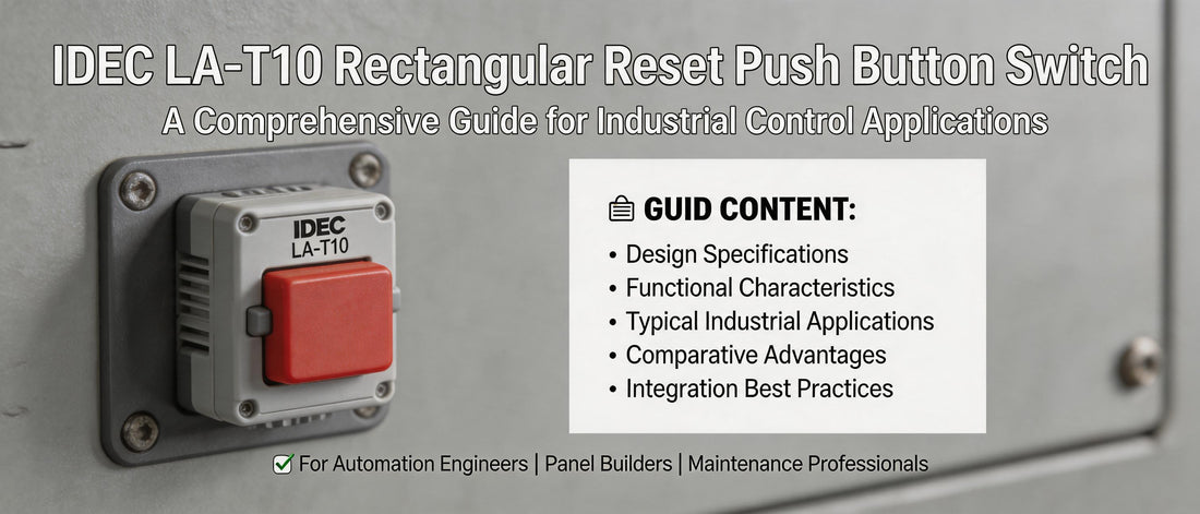 IDEC LA-T10 Rectangular Reset Push Button Switch: A Comprehensive Guide for Industrial Control Applications
