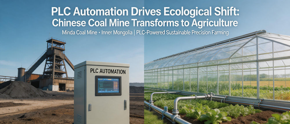 PLC Automation Drives Ecological Shift: Chinese Coal Mine Transforms to Agriculture