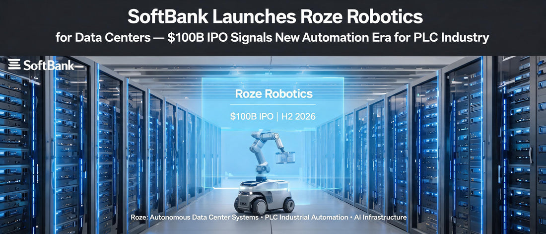 SoftBank Launches Roze Robotics for Data Centers — $100B IPO Signals New Automation Era for PLC Industry