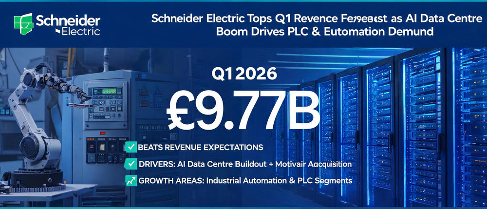 Schneider Electric Tops Q1 Revenue Forecast as AI Data Centre Boom Drives PLC & Automation Demand