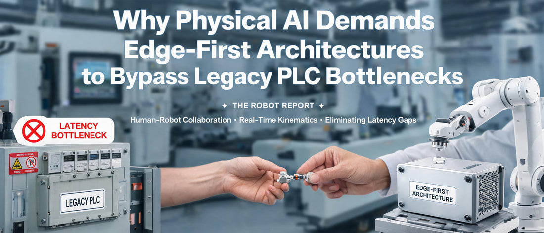 Why Physical AI Demands Edge-First Architectures to Bypass Legacy PLC Bottlenecks