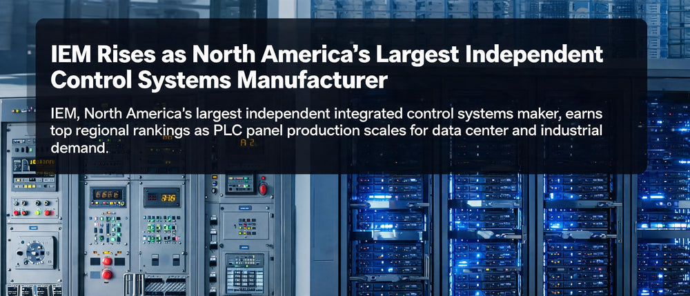 IEM Rises as North America's Largest Independent Control Systems Manufacturer