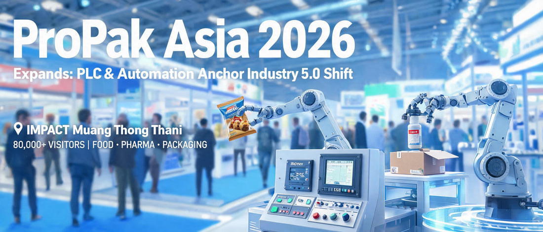 ProPak Asia 2026 Expands: PLC & Automation Anchor Industry 5.0 Shift