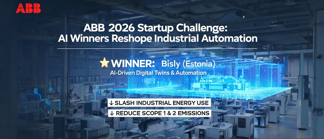 ABB 2026 Startup Challenge: AI Winners Reshape Industrial Automation