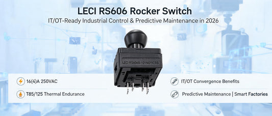 LECI RS606 Rocker Switch: IT/OT-Ready Industrial Control & Predictive Maintenance in 2026
