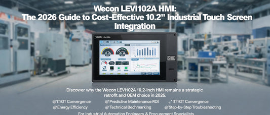 Wecon LEVI102A HMI: The 2026 Guide to Cost-Effective 10.2″ Industrial Touch Screen Integration