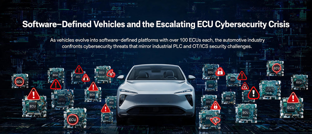 Software-Defined Vehicles and the Escalating ECU Cybersecurity Crisis