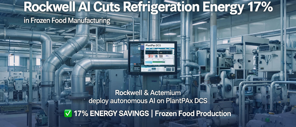 Rockwell AI Cuts Refrigeration Energy 17% in Frozen Food Manufacturing