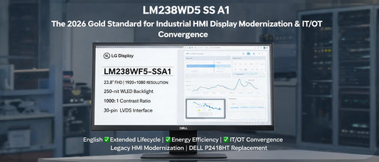 LM238WF5 SS A1: The 2026 Gold Standard for Industrial HMI Display Modernization & IT/OT Convergence