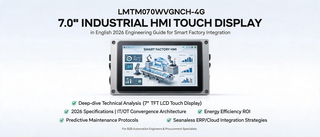 LMTM070WVGNCH-4G 7.0" Industrial HMI Touch Display: 2026 Engineering Guide for Smart Factory Integration