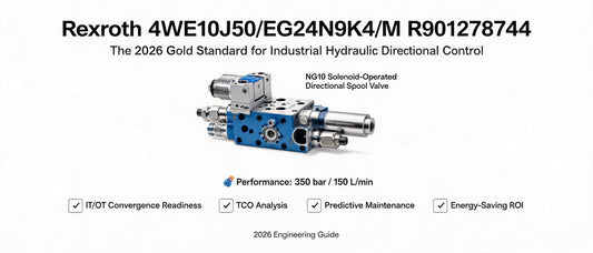 Rexroth 4WE10J50/EG24N9K4/M R901278744: The 2026 Gold Standard for Industrial Hydraulic Directional Control