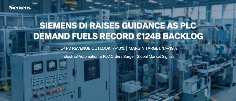 Siemens DI Raises Guidance as PLC Demand Fuels Record €124B Backlog