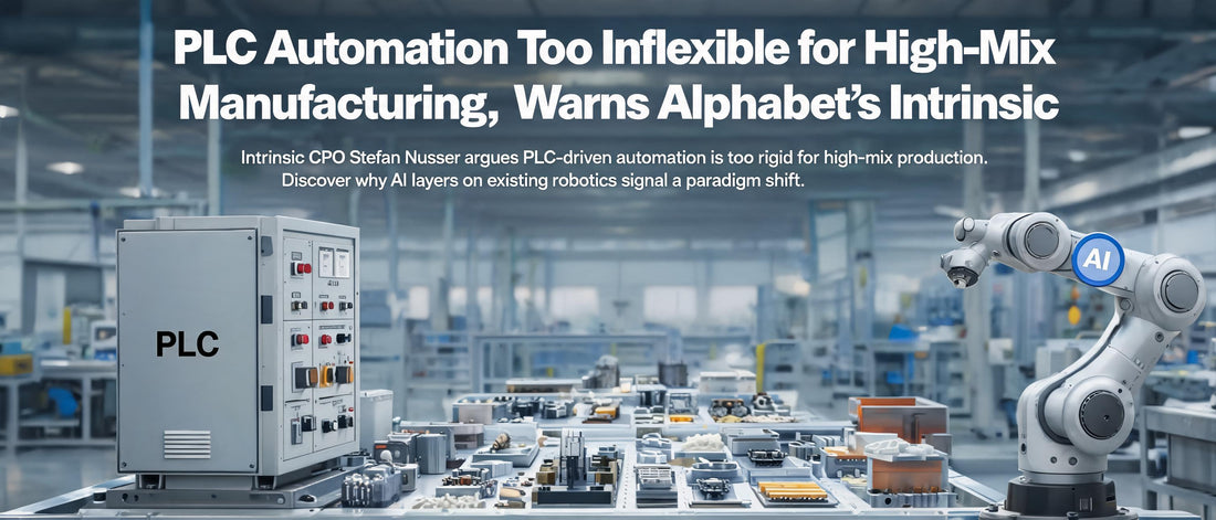 PLC Automation Too Inflexible for High-Mix Manufacturing, Warns Alphabet's Intrinsic