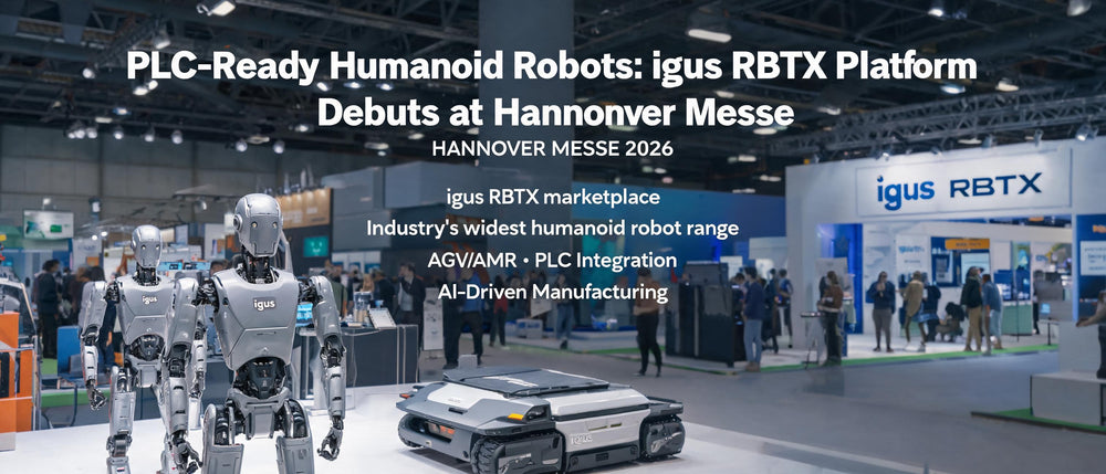 PLC-Ready Humanoid Robots: igus RBTX Platform Debuts at Hannover Messe