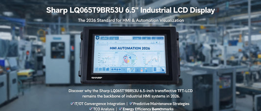 Sharp LQ065T9BR53U 6.5" Industrial LCD Display: The 2026 Standard for HMI & Automation Visualization