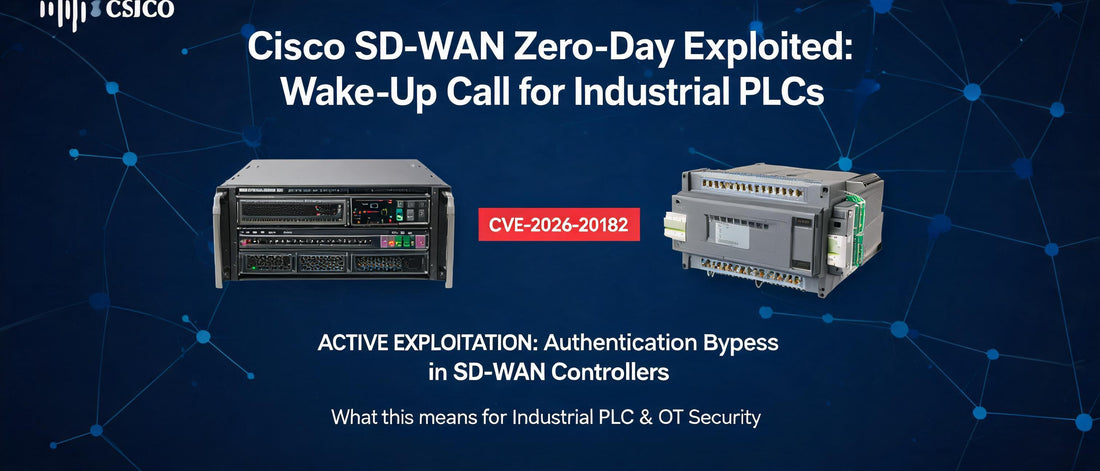Cisco SD-WAN Zero-Day Exploited: Wake-Up Call for Industrial PLCs