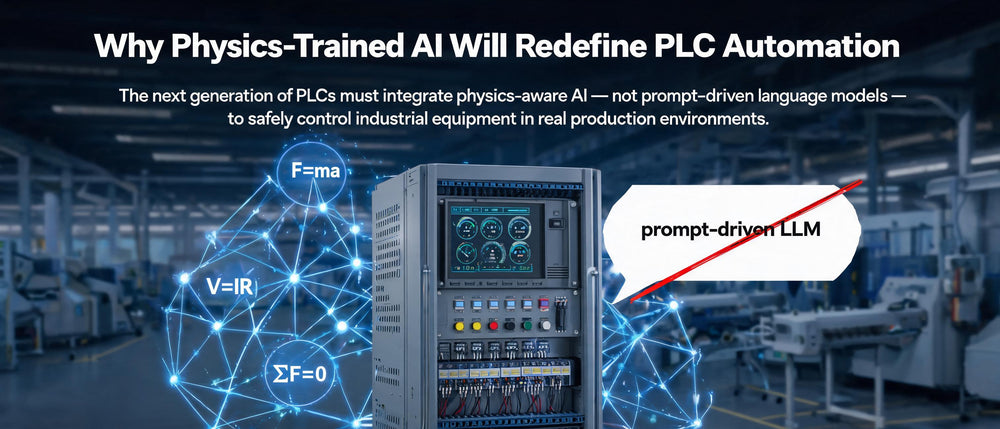 Why Physics-Trained AI Will Redefine PLC Automation