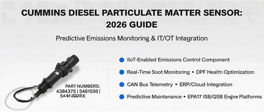 Cummins Diesel Particulate Matter Sensor: 2026 Guide to Predictive Emissions Monitoring & IT/OT Integration