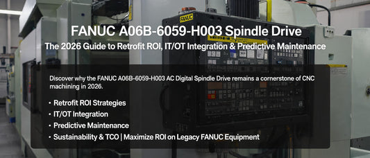 FANUC A06B-6059-H003 Spindle Drive: The 2026 Guide to Retrofit ROI, IT/OT Integration & Predictive Maintenance