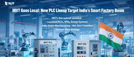 INVT Goes Local: New PLC Lineup Targets India's Smart Factory Boom