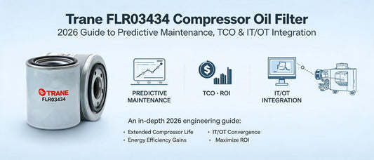 Trane FLR03434 Compressor Oil Filter: 2026 Guide to Predictive Maintenance, TCO & IT/OT Integration