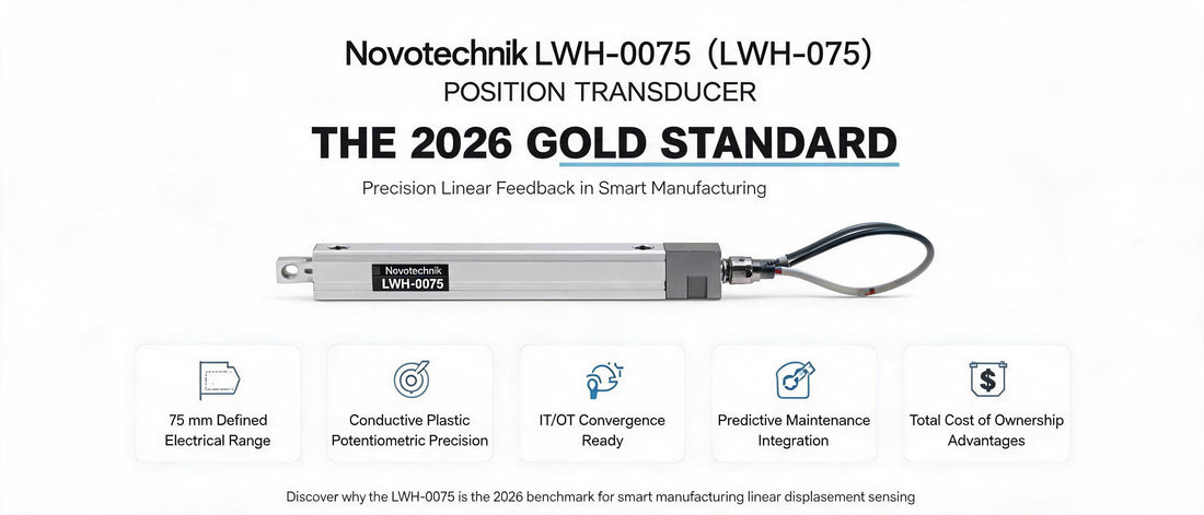 Novotechnik LWH-0075 (LWH-075) Position Transducer: The 2026 Gold Standard for Precision Linear Feedback in Smart Manufacturing