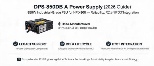 DPS-850DB A Power Supply (2026 Guide): 850W Industrial-Grade PSU for HP Z800 — Reliability, ROI & IT/OT Integration