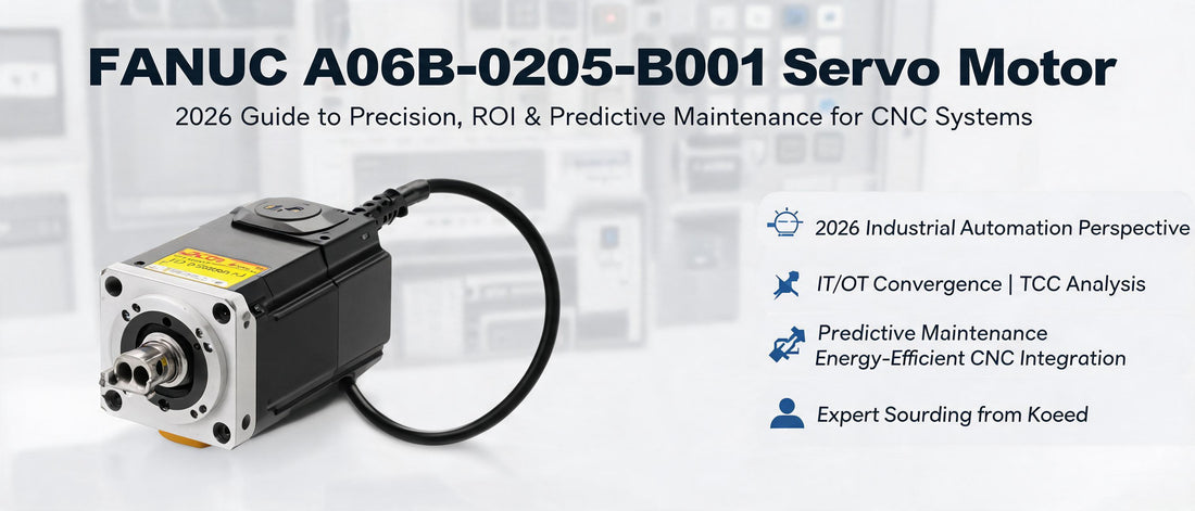 FANUC A06B-0205-B001 Servo Motor: 2026 Guide to Precision, ROI & Predictive Maintenance for CNC Systems