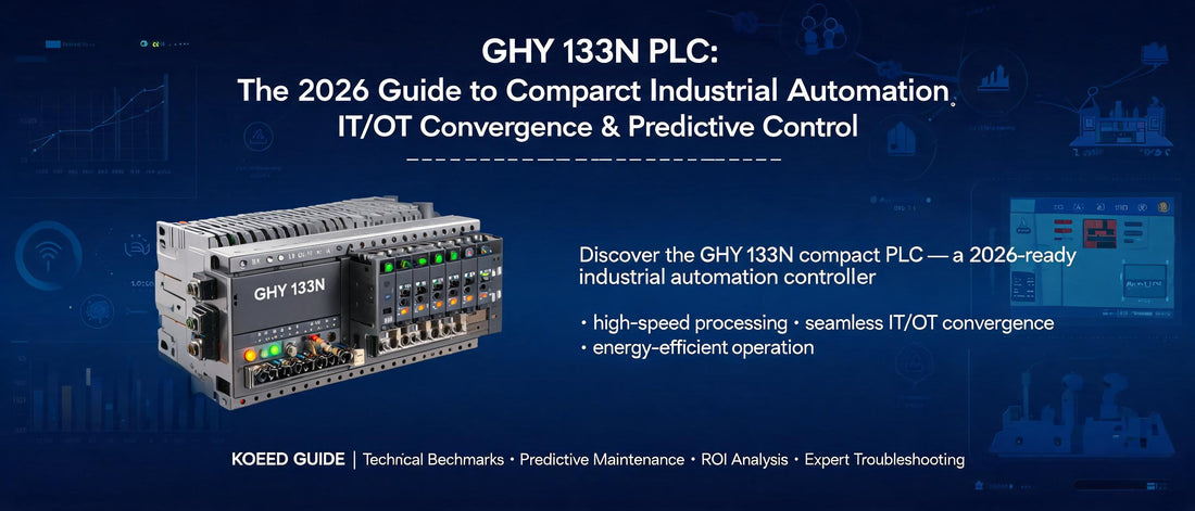 GHY 133N PLC: The 2026 Guide to Compact Industrial Automation, IT/OT Convergence & Predictive Control