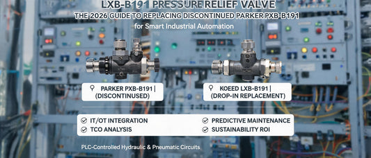 LXB-B191 Pressure Relief Valve: The 2026 Guide to Replacing Discontinued Parker PXB-B191 for Smart Industrial Automation