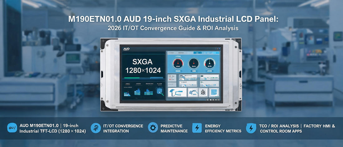 M190ETN01.0 AUO 19-inch SXGA Industrial LCD Panel: 2026 IT/OT Convergence Guide & ROI Analysis