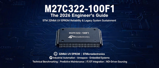 M27C322-100F1: The 2026 Engineer's Guide to STM 32Mbit UV EPROM Reliability & Legacy System Sustainment
