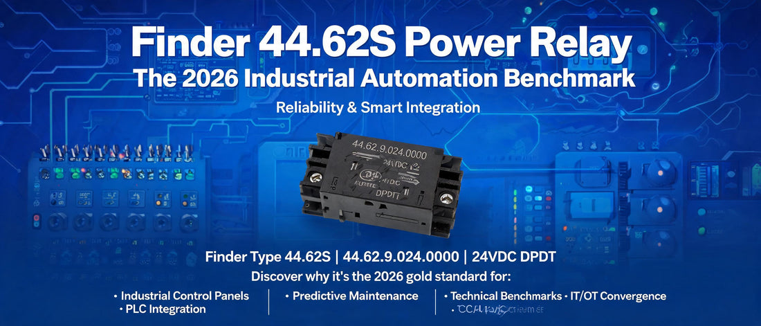 Finder 44.62S Power Relay: The 2026 Industrial Automation Benchmark for Reliability & Smart Integration