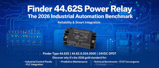 Finder 44.62S Power Relay: The 2026 Industrial Automation Benchmark for Reliability & Smart Integration
