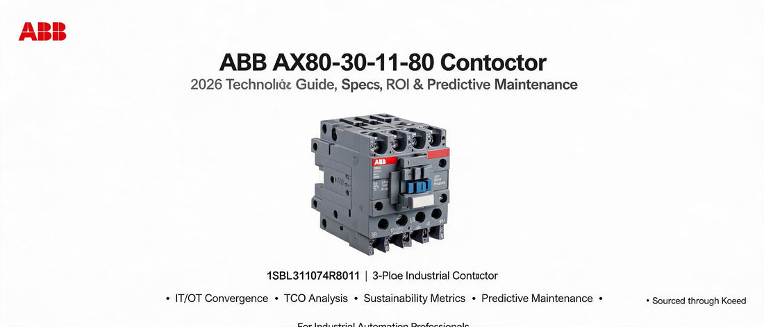 ABB AX80-30-11-80 Contactor: 2026 Technical Guide, Specs, ROI & Predictive Maintenance