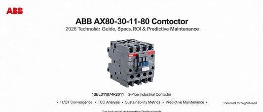 ABB AX80-30-11-80 Contactor: 2026 Technical Guide, Specs, ROI & Predictive Maintenance