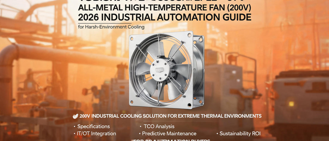Tobishi-Type 6550G1LF22-0T1 All-Metal High-Temperature Fan (200V): 2026 Industrial Automation Guide for Harsh-Environment Cooling