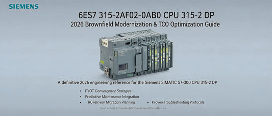Siemens 6ES7 315-2AF02-0AB0 CPU 315-2 DP: 2026 Brownfield Modernization & TCO Optimization Guide