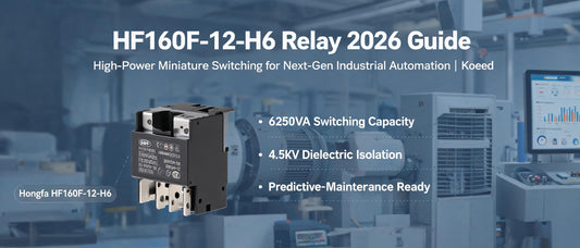 HF160F-12-H6 Relay 2026 Guide: High-Power Miniature Switching for Next-Gen Industrial Automation | Koeed