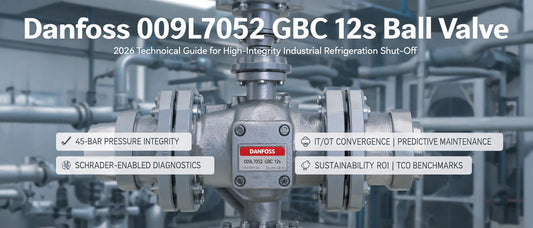 Danfoss 009L7052 GBC 12s Ball Valve: 2026 Technical Guide for High-Integrity Industrial Refrigeration Shut-Off