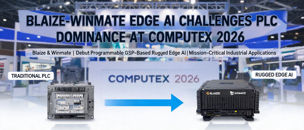 Blaize-Winmate Edge AI Challenges PLC Dominance at COMPUTEX 2026