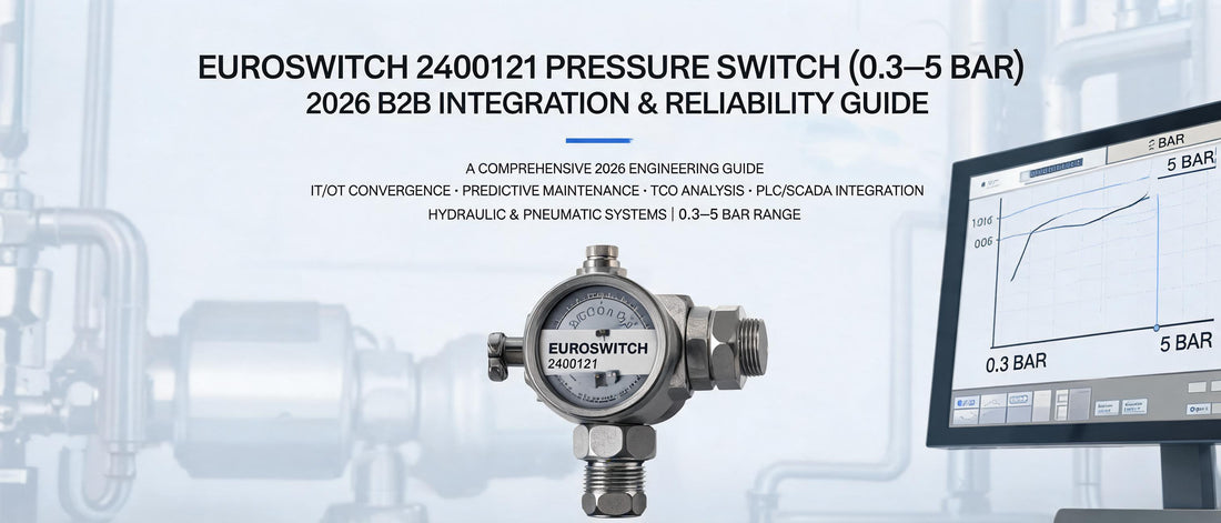 Euroswitch 2400121 Pressure Switch (0.3–5 Bar): 2026 B2B Integration & Reliability Guide