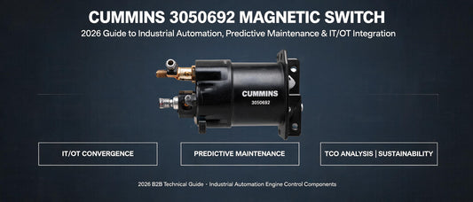 Cummins 3050692 Magnetic Switch: 2026 Guide to Industrial Automation, Predictive Maintenance & IT/OT Integration