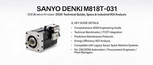 Sanyo Denki M818T-031 DC Servo Motor: 2026 Technical Guide, Specs & Industrial ROI Analysis